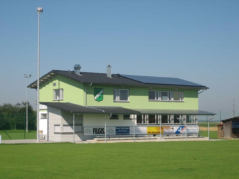 Vereinsheim und Sportgelände des SV Steinheim